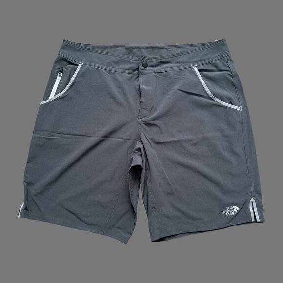The North Face Kilowatt Men’s Shorts Gray 36 Quick Dry Stretch Training 10" GUC - Picture 1 of 7